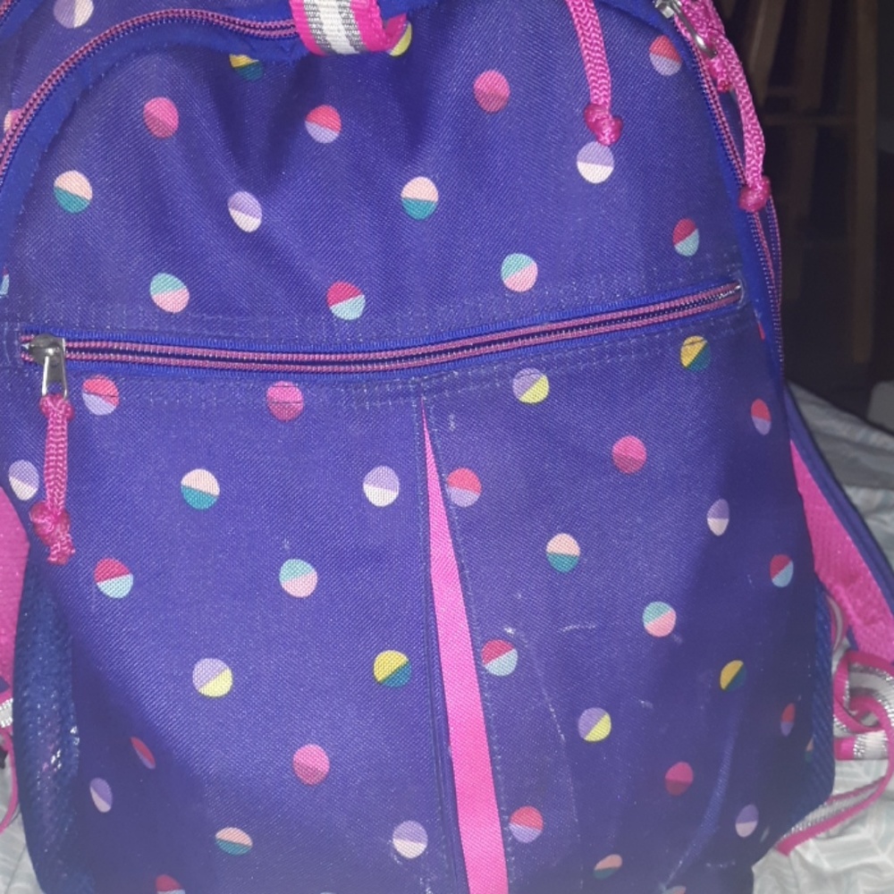 A cute inspirational backpack